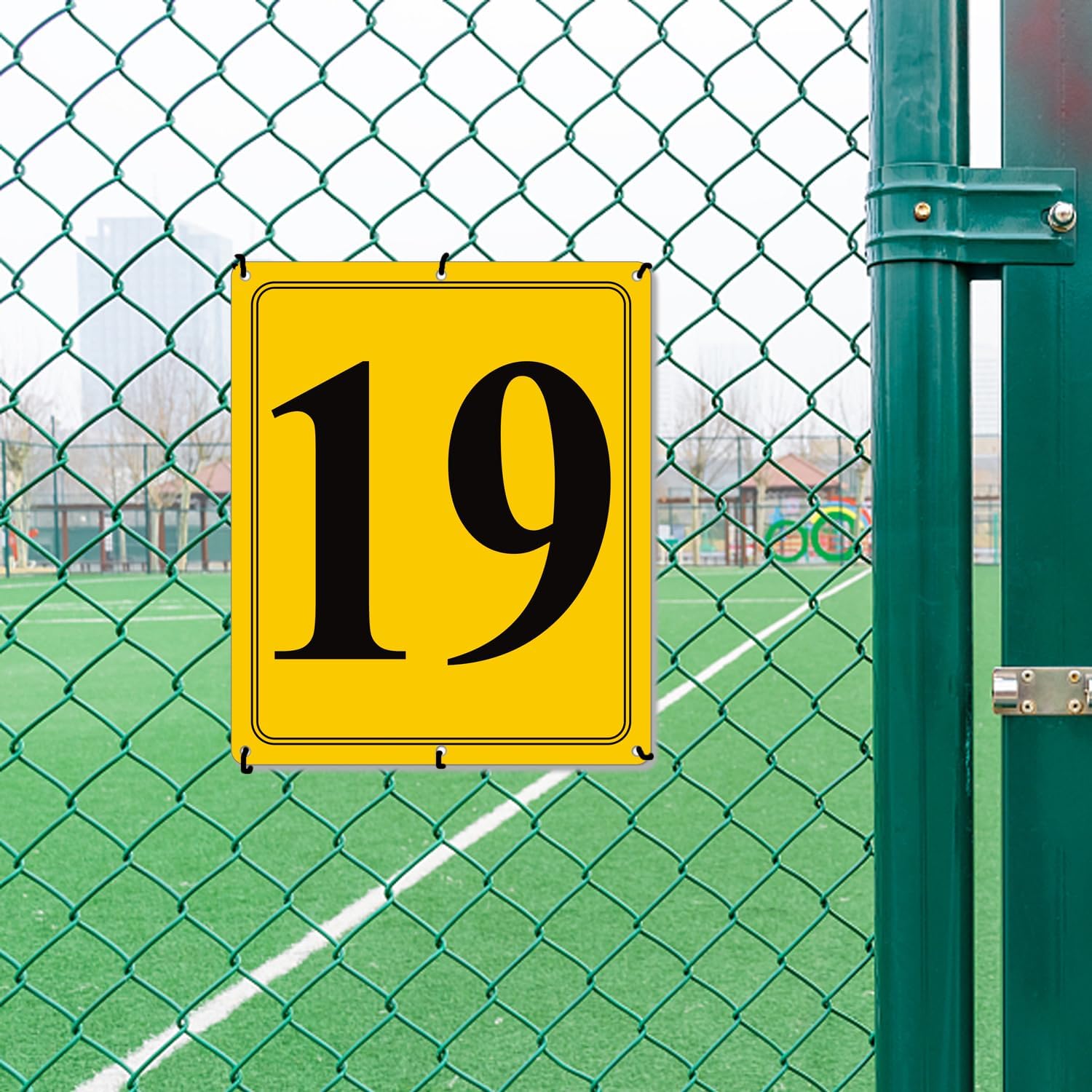 Thumbnail 1 de i-CowFun Metal Number Sign 12" x 10