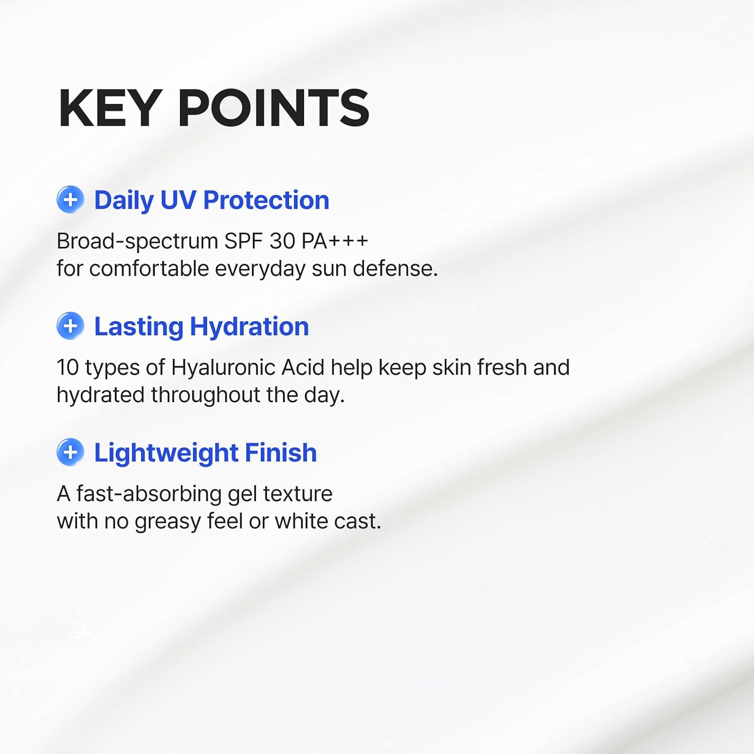 Thumbnail 3 de ISNTREE Hyaluronic Acid Daily Sun Gel SPF 30 — Lightweight, Hydrating Korean Sunscreen with 10 Types of Hyaluronic Acid