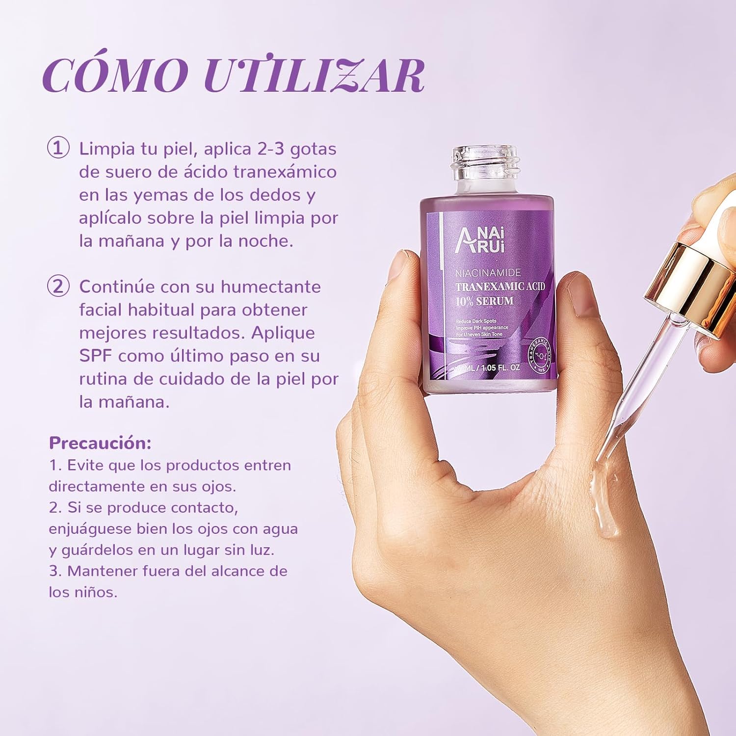 Thumbnail 4 de ANAiRUi 10% Sérum tranexámico 30 ml para manchas