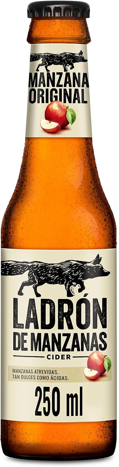 Detalle de Ladrón de Manzanas Cider Pack de 24 Botellas 🍏