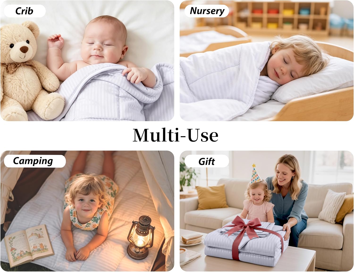 Detalle 2 de ZPECC Toddler Bedding Set, 4-Piece