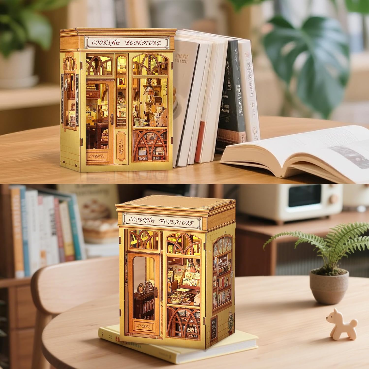 Thumbnail 5 de CUTEBEE Book Nook Kit 3D con luces LED