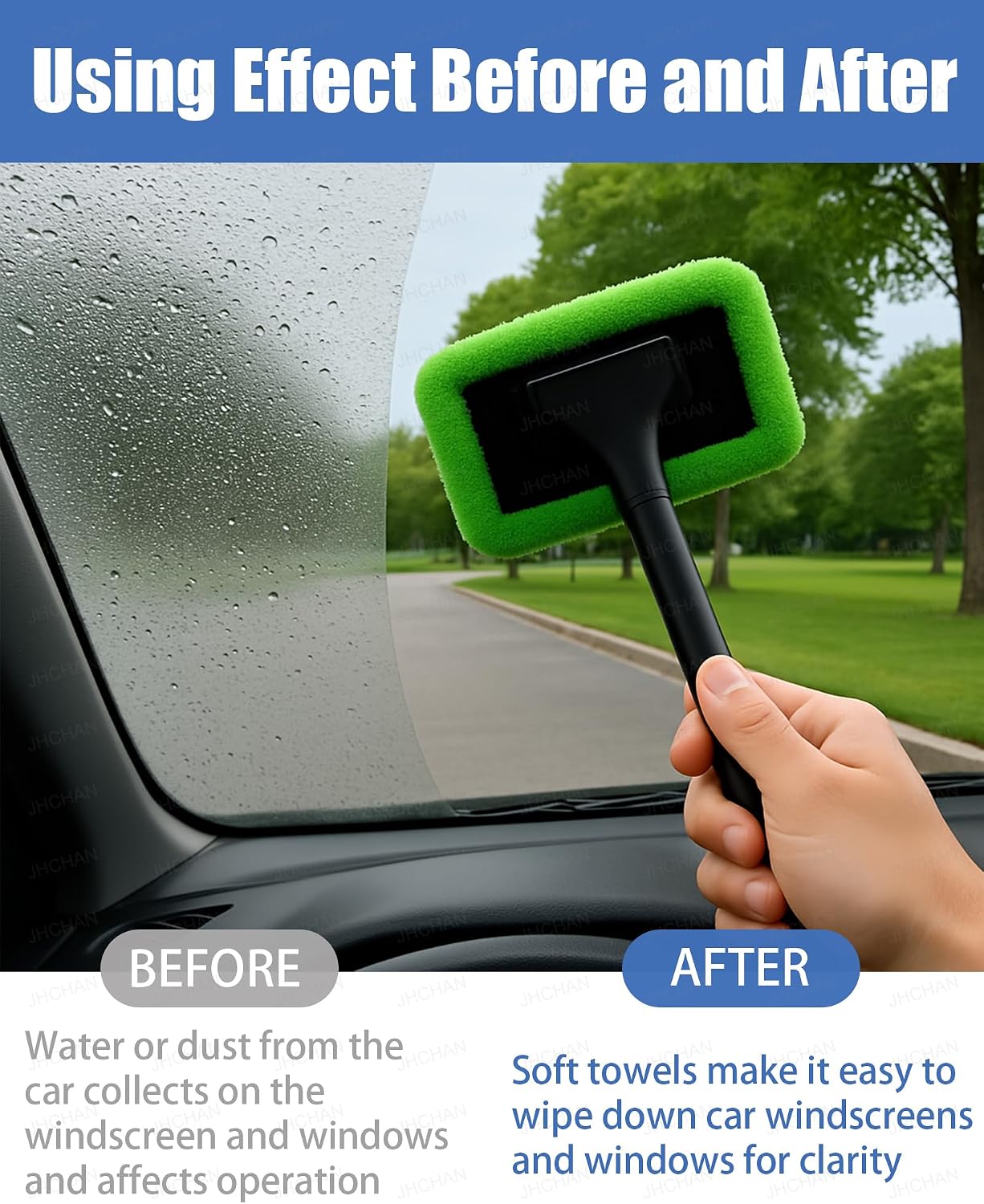 Thumbnail 4 de JHCHAN Car Windscreen Cleaner Inside Tool