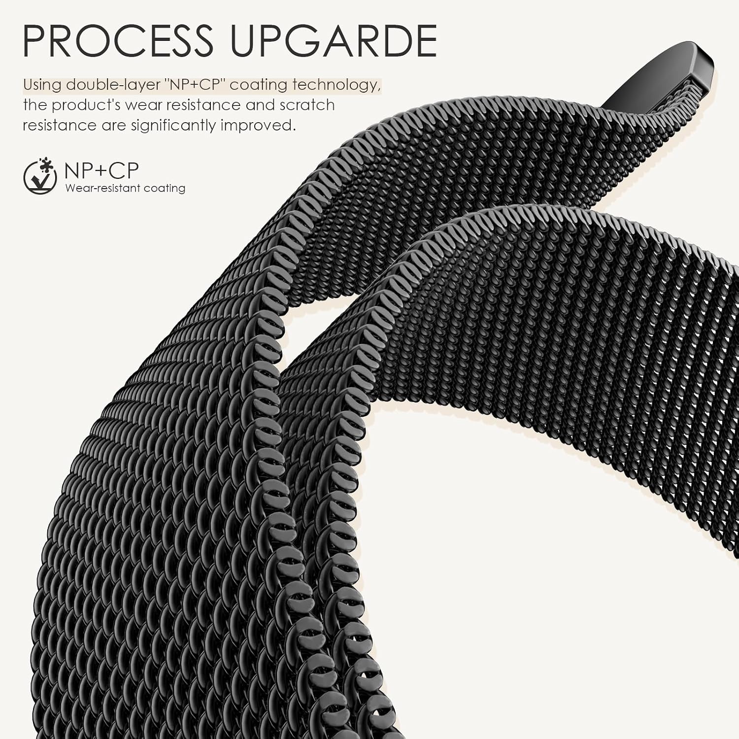 Detalle de Milanese Loop magnetic 38 to 49mm