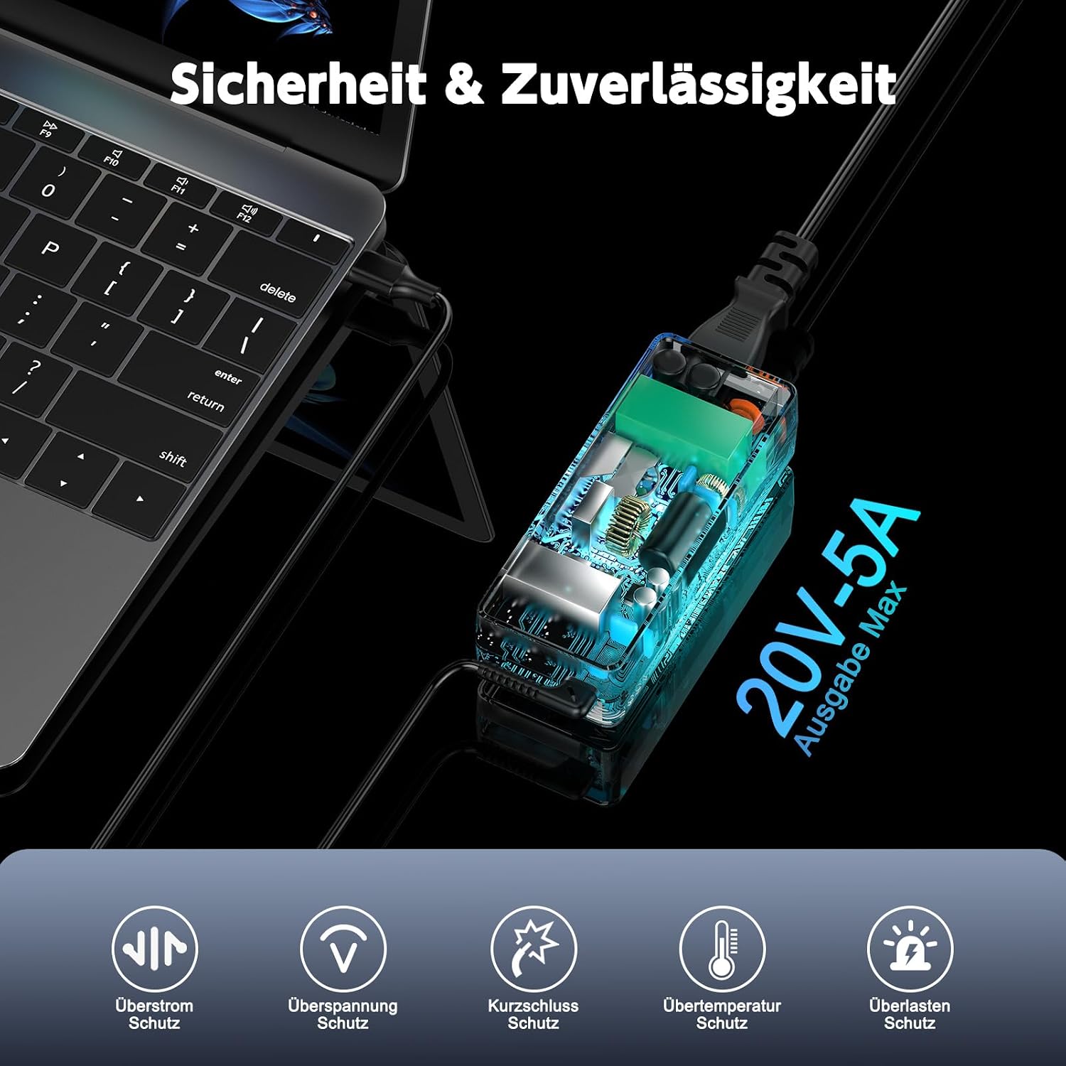 Thumbnail 4 de Etssembo 100W USB‑C Ladegerät PD