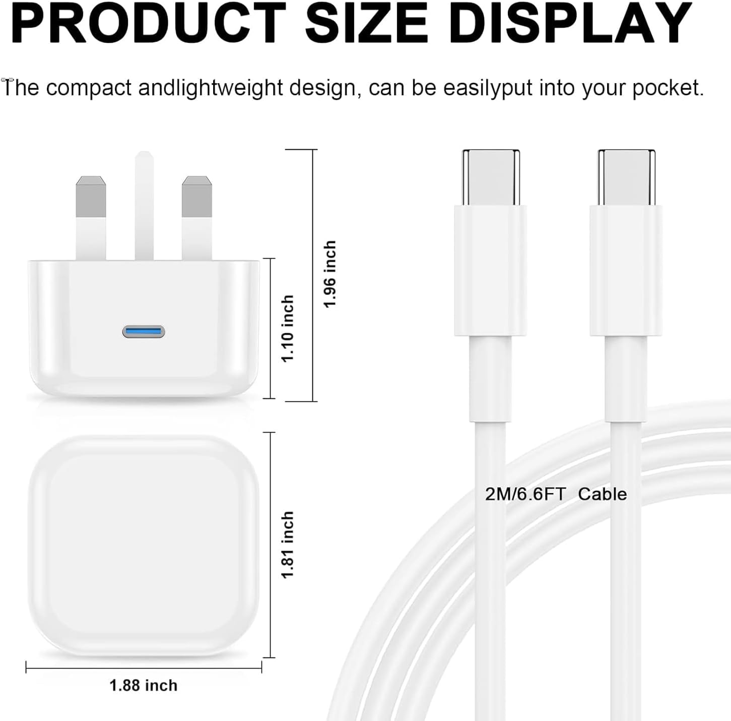 Thumbnail 4 de iPhone 17 25W Fast Charger 2M USB‑C