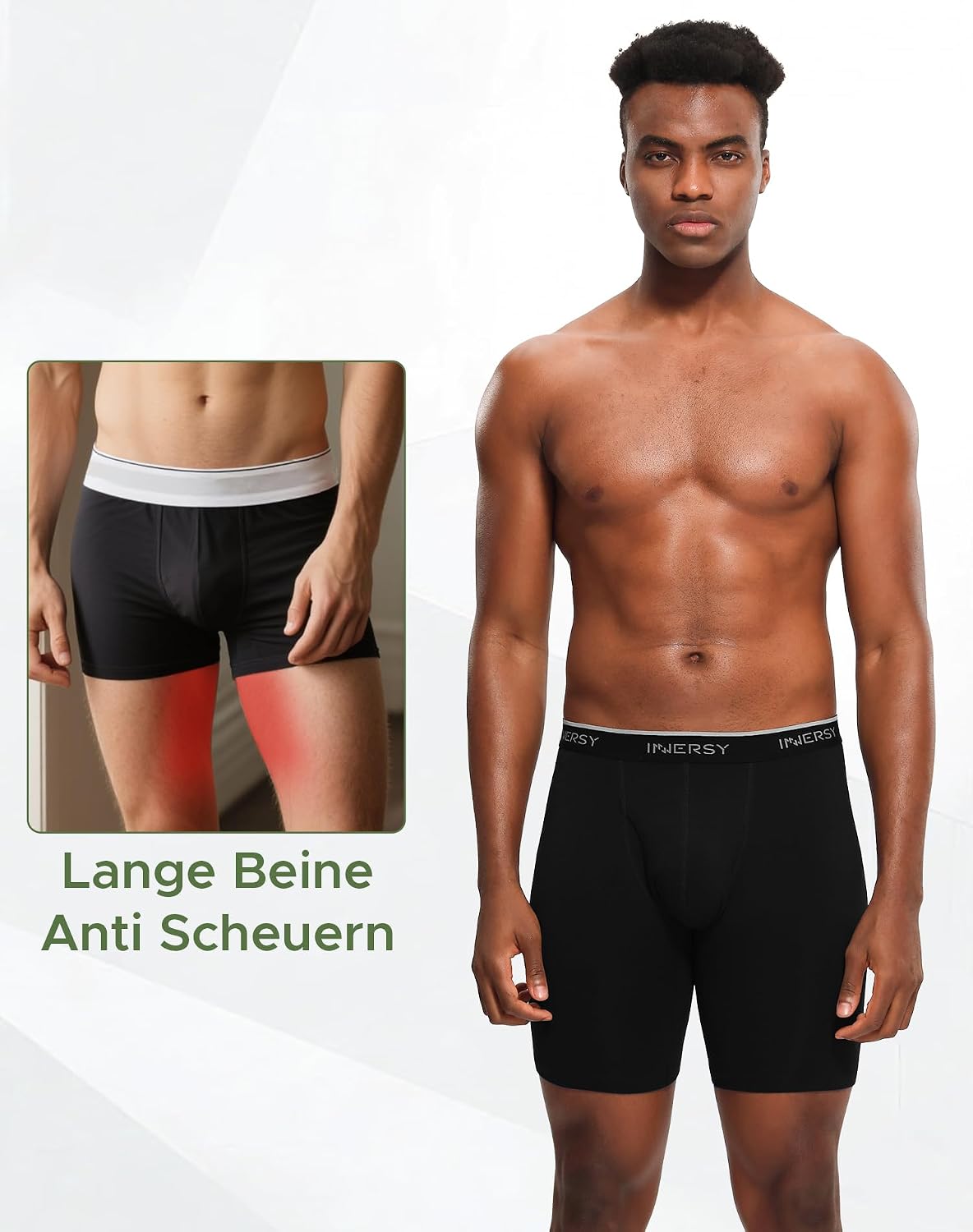 Thumbnail 2 de INNERSY Boxer cotone retrò 3 pezzi