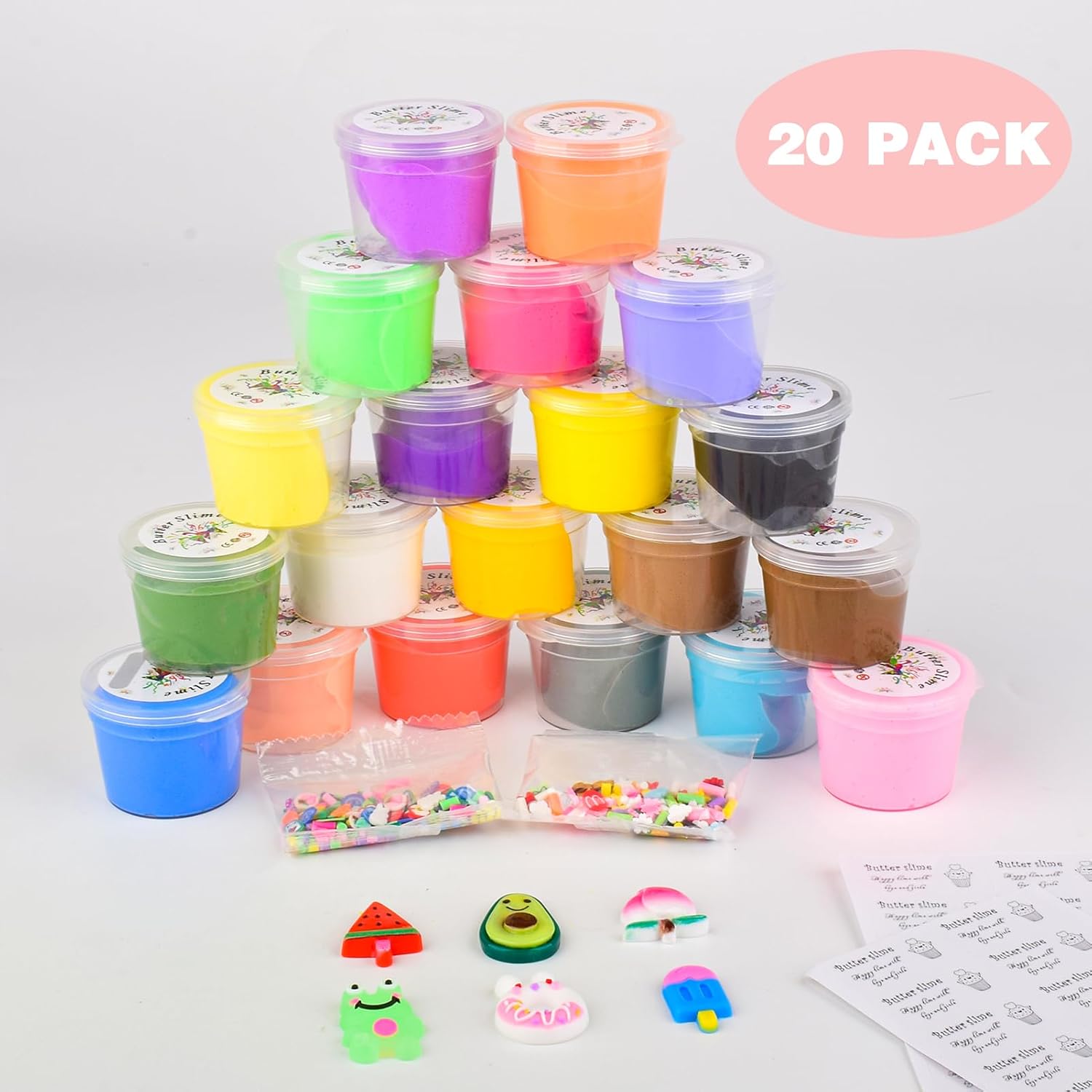 Thumbnail 6 de 20 Pack Mini Butter Slime 1.1oz party favours