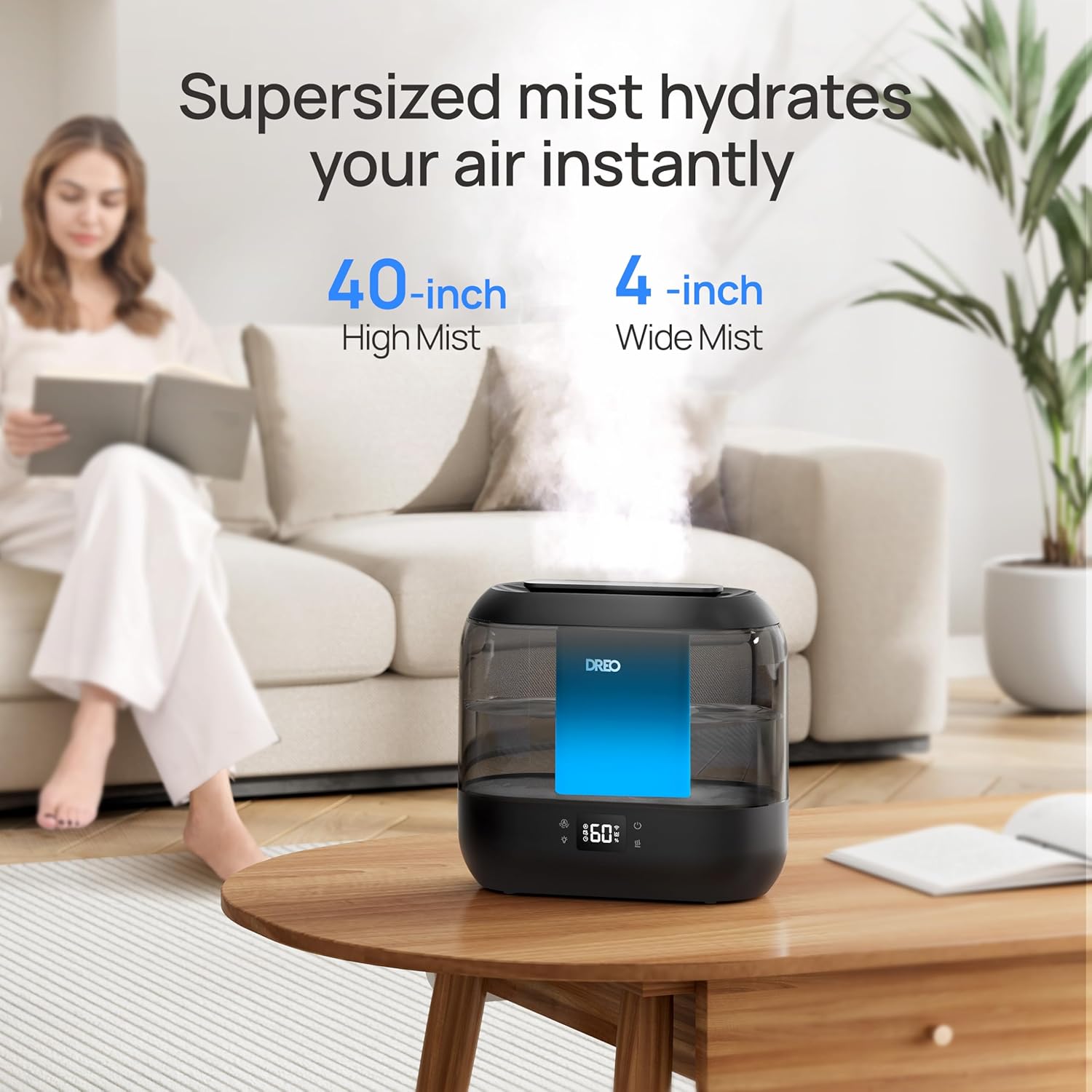Thumbnail 4 de Dreo Smart Humidifier 4L for Bedroom 💧
