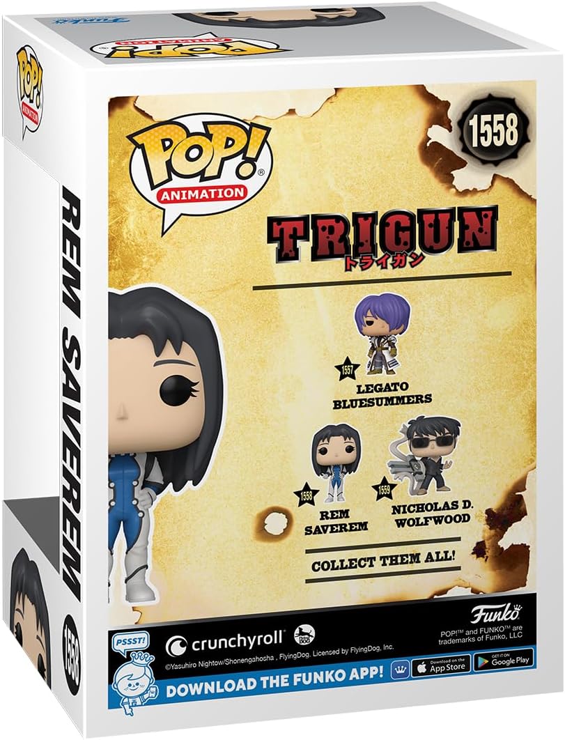 Thumbnail 2 de Funko 75551 POP! Animation Trigun Rem Saverem Vinyl Figure