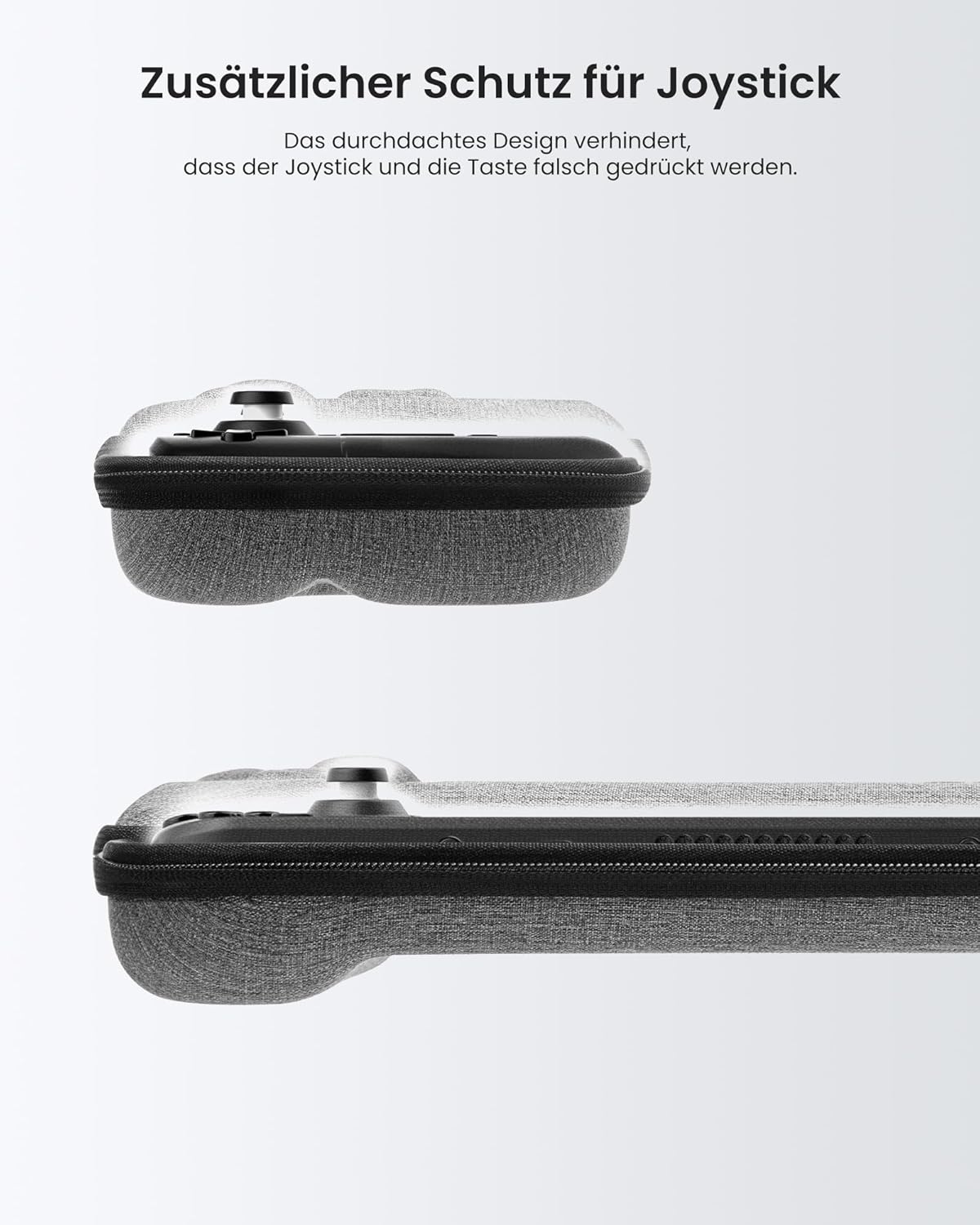 Thumbnail 4 de tomtoc Slim Tasche für Steam Deck (LCD / OLED) – ultradünne Hartschalen-Schutzhülle, grau