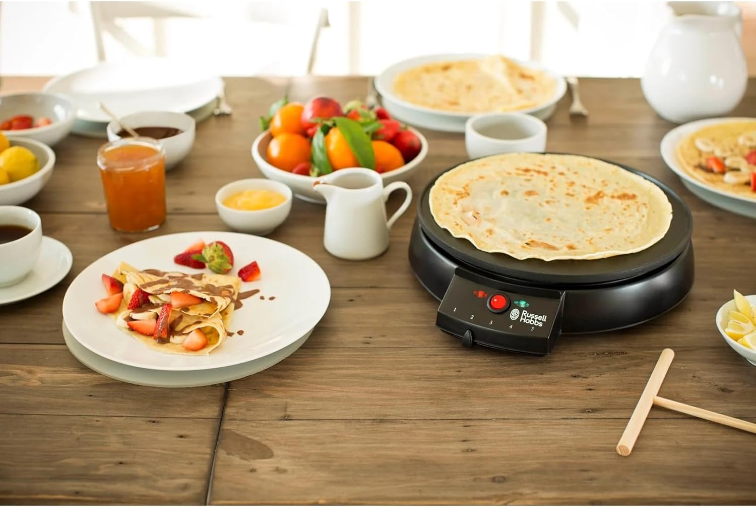Thumbnail 4 de Russell Hobbs Fiesta 20920-56 crêpière électrique familiale antiadhésive Ø30 cm