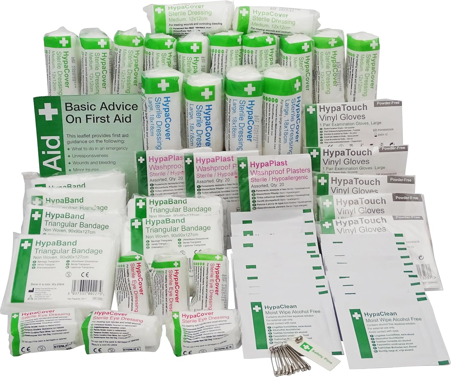 Thumbnail 6 de Safety First Aid Group HSE 1–10 Persons refill kit 🩹