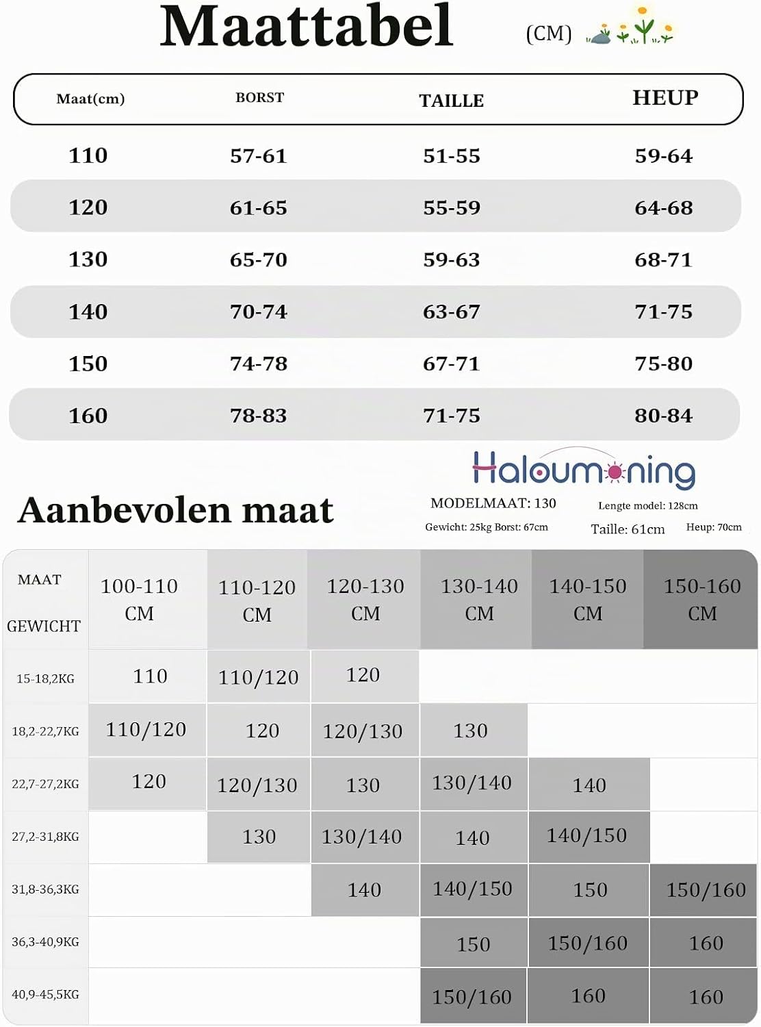 Detalle 2 de Haloumoning meisjes-T-shirt met lange mouwen, ronde hals en effen basic look