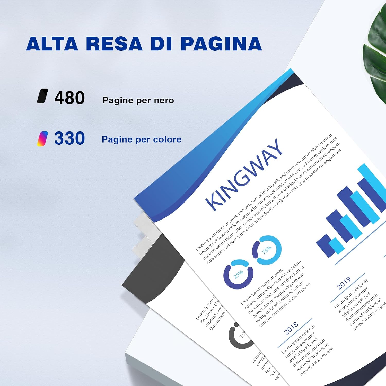 Detalle de 302XL Cartucce compatibili HP 2-Pack đź–¨