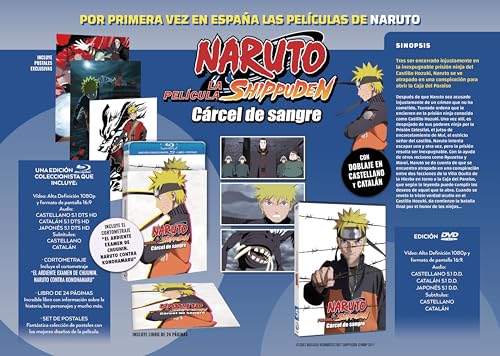 Thumbnail 3 de Naruto Shippuden La Película 5: Cárcel de Sangre + Corto [Blu-ray] de SELECTA VISION