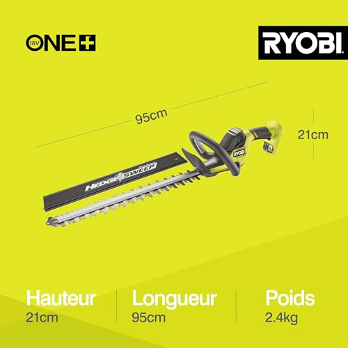 Thumbnail 7 de RYOBI Taille-Haies Linea 18V - Lames 50 cm, écartement 24 mm (0) – sans batterie ni chargeur