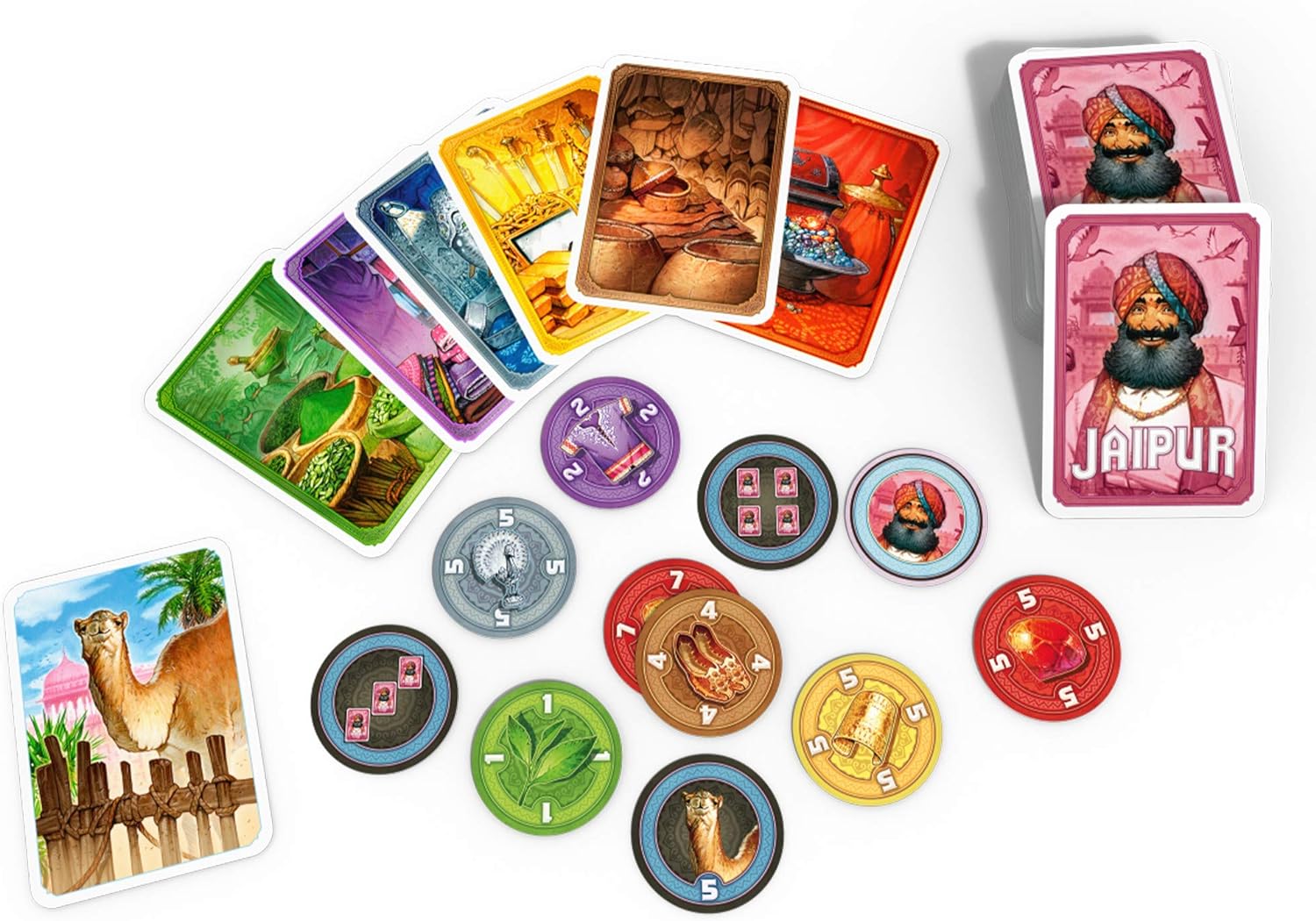 Thumbnail 4 de Asmodee Jaipur 2nd Edition 2‑player card game 🎲
