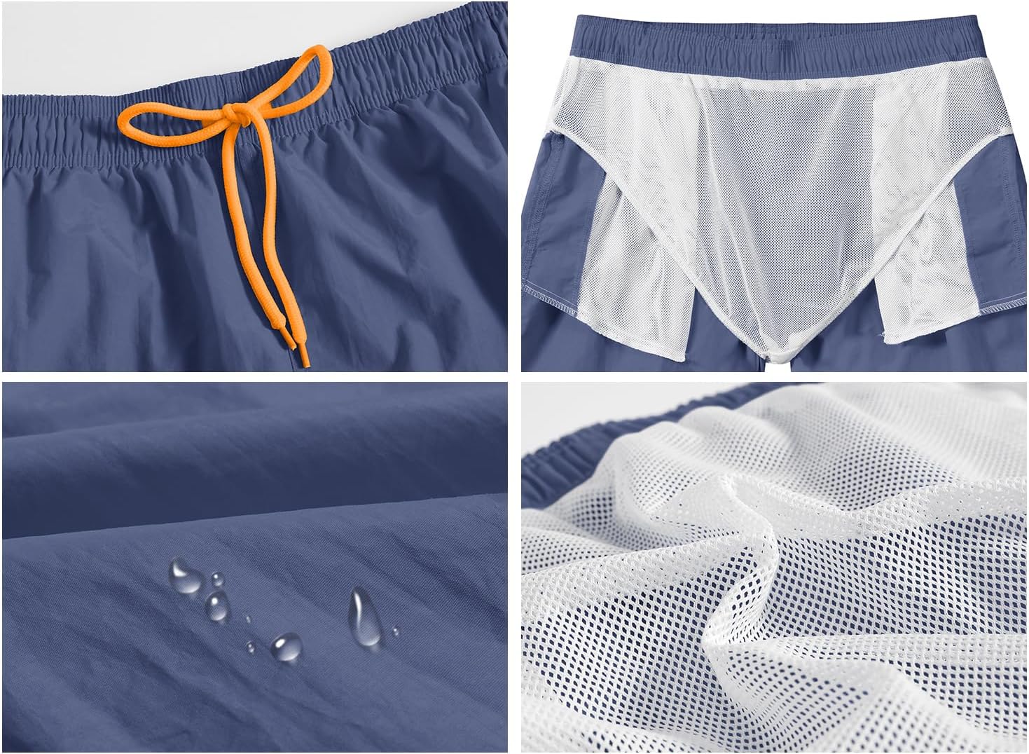 Thumbnail 5 de TBMPOY Men’s Swim Trunks with Mesh Liner, 7-Inch Inseam and 4-Way Stretch