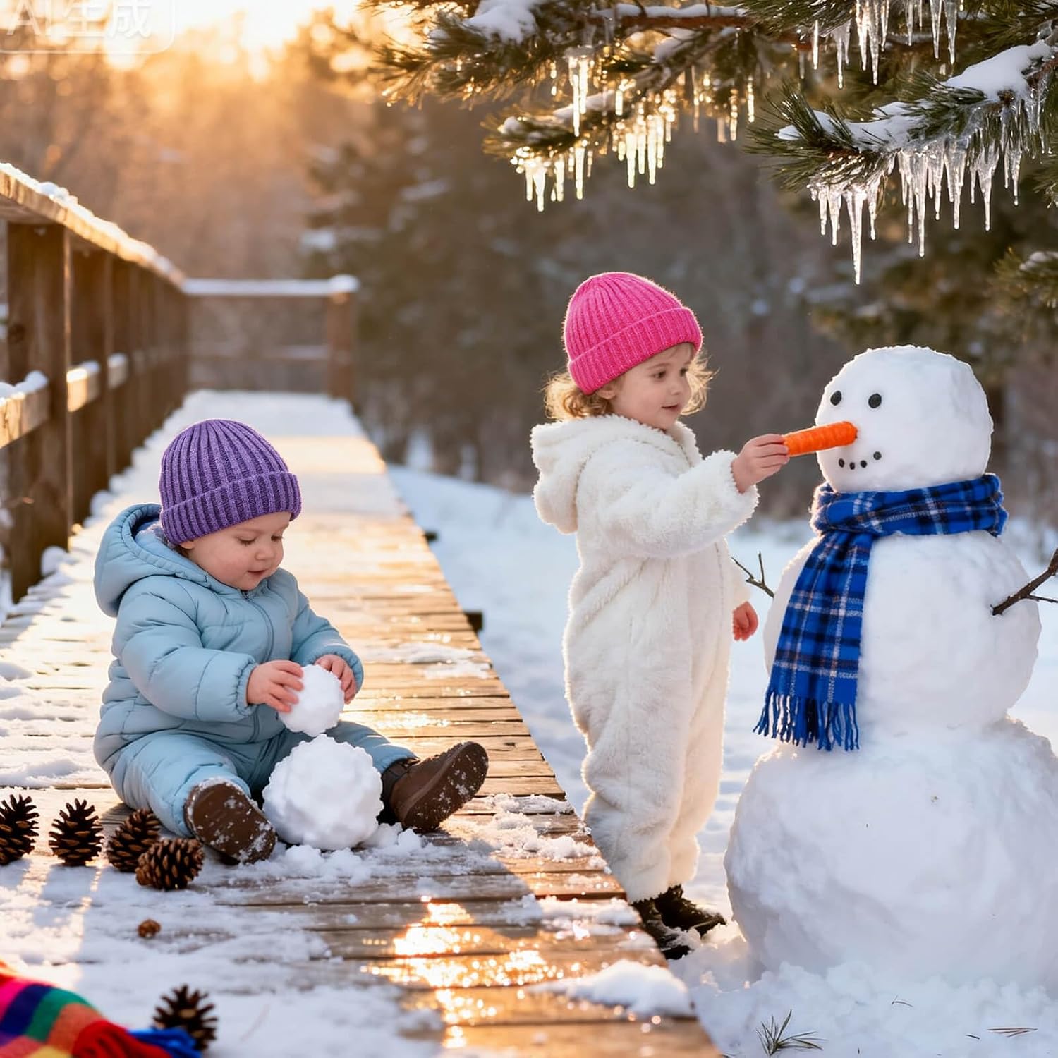 Thumbnail 4 de DRESHOW Baby Toddler Beanie: Soft Knit Winter Hat for 3 Months to 8 Years