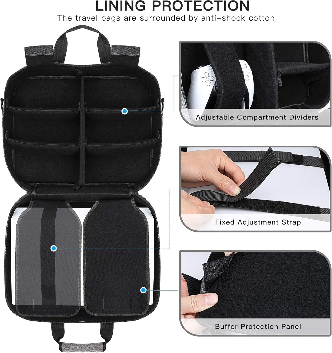 Thumbnail 2 de ZtotopCases Carry Case for Nintendo Switch Console