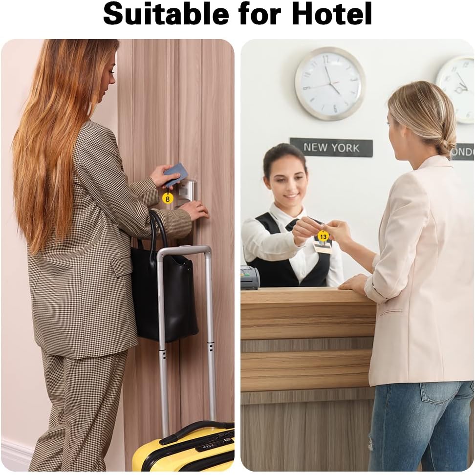 Thumbnail 5 de OFFCUP Étiquettes numérotées en plastique 1 à 50 pour porte-clés et casiers