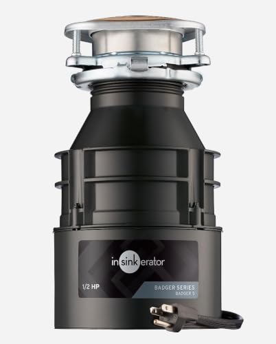 Thumbnail 10 de InSinkErator Badger 5 Garbage Disposal with Power Cord: 1/2 HP, Continuous Feed