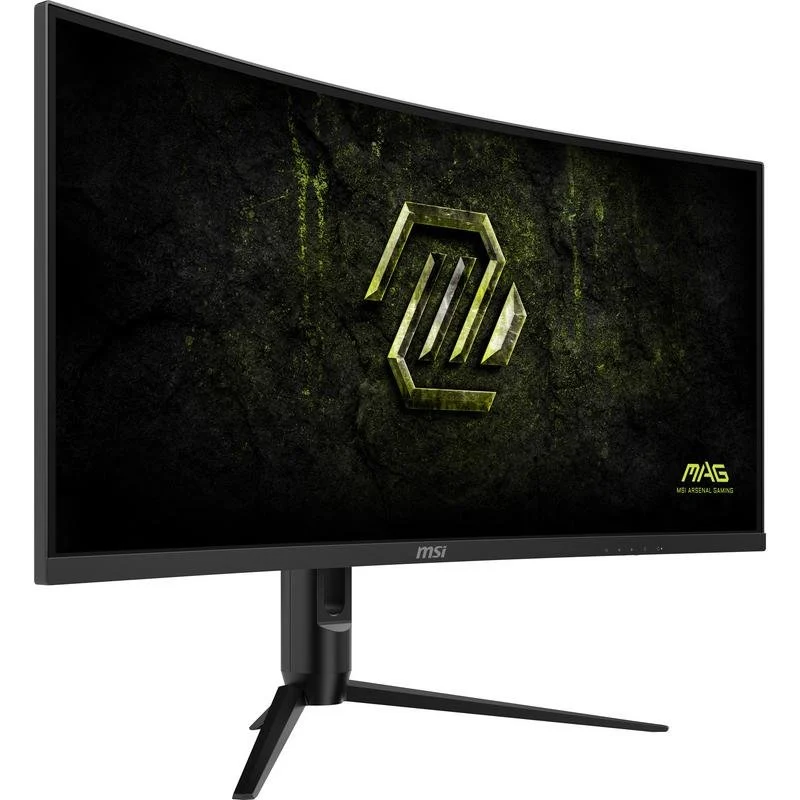 Detalle de Monitor MSI MAG 342CQRF E20: 34" UltraWide QHD, 200 Hz, VA curvo 0,5 ms