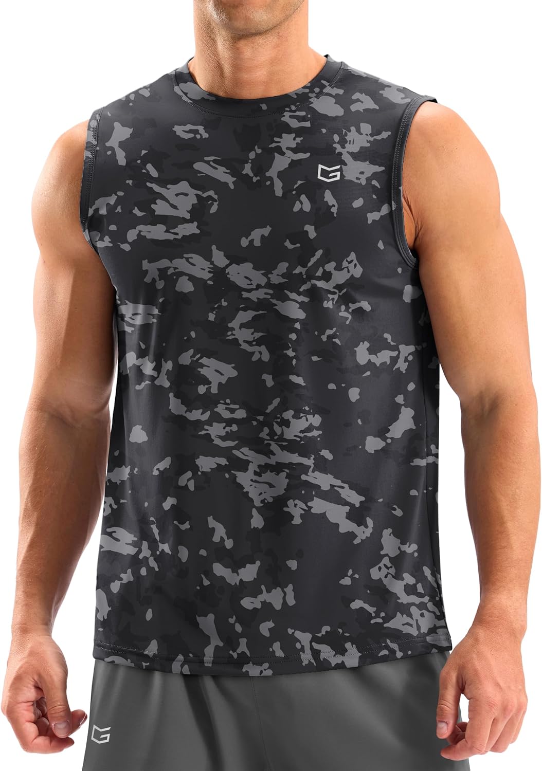 Detalle de Men's Workout Tank Top, Dry Fit