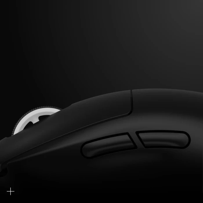 Detalle de Logitech G PRO X Superlight 2 Lightspeed: Kabellose Präzision in Schwarz