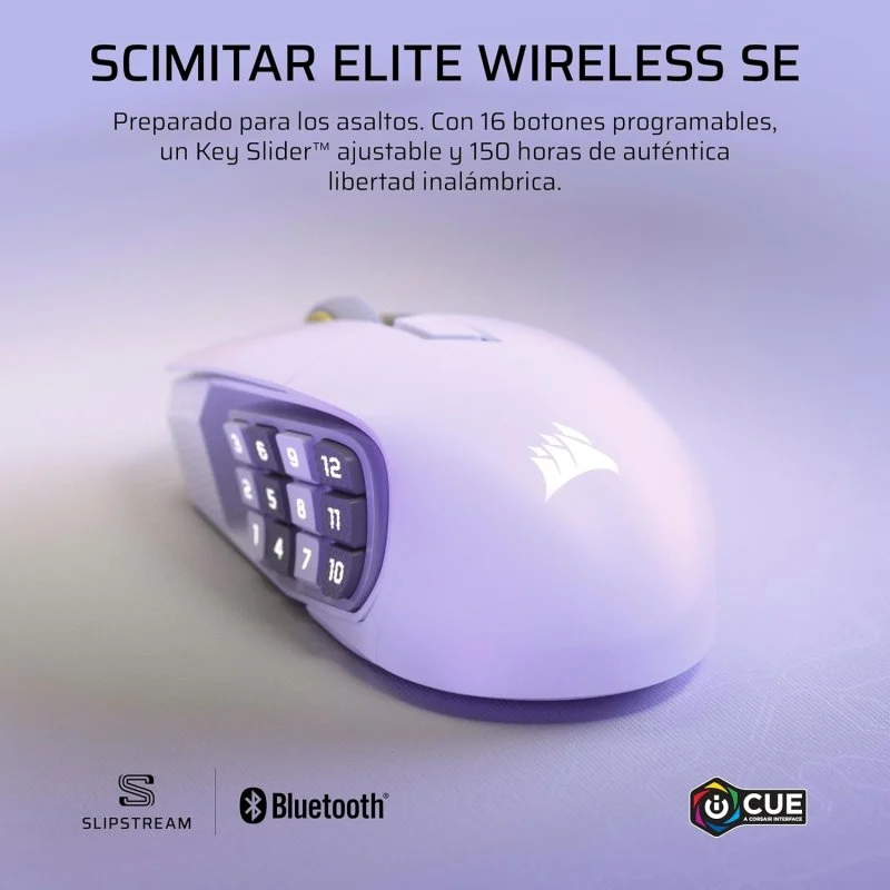 Thumbnail 3 de Corsair Scimitar ELITE WL SE 33.000 DPI, 16 botones