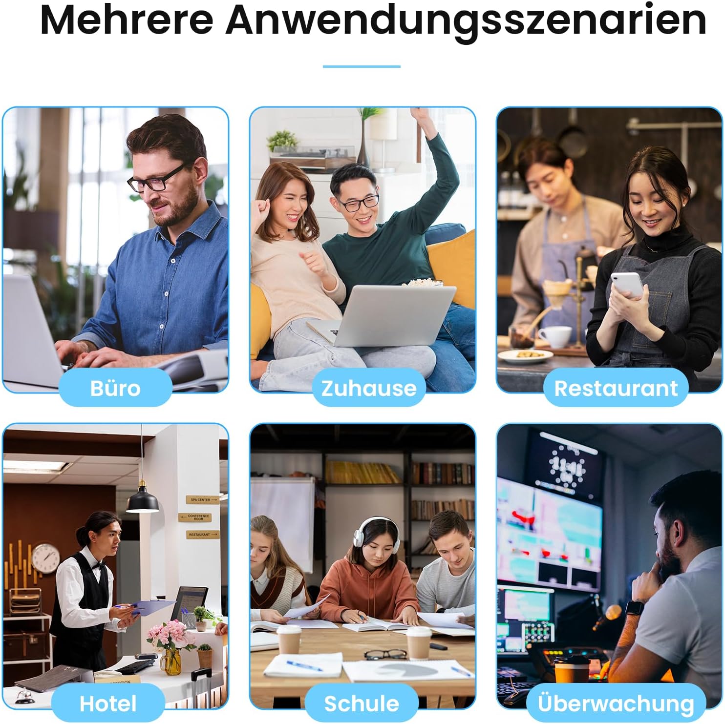 Thumbnail 6 de Tenda TEG1016D Tenda Netzwerk-Switch mit 16 Gigabit-Ports (unmanaged, Plug-and-Play, Rack/Wand, lüfterlos)