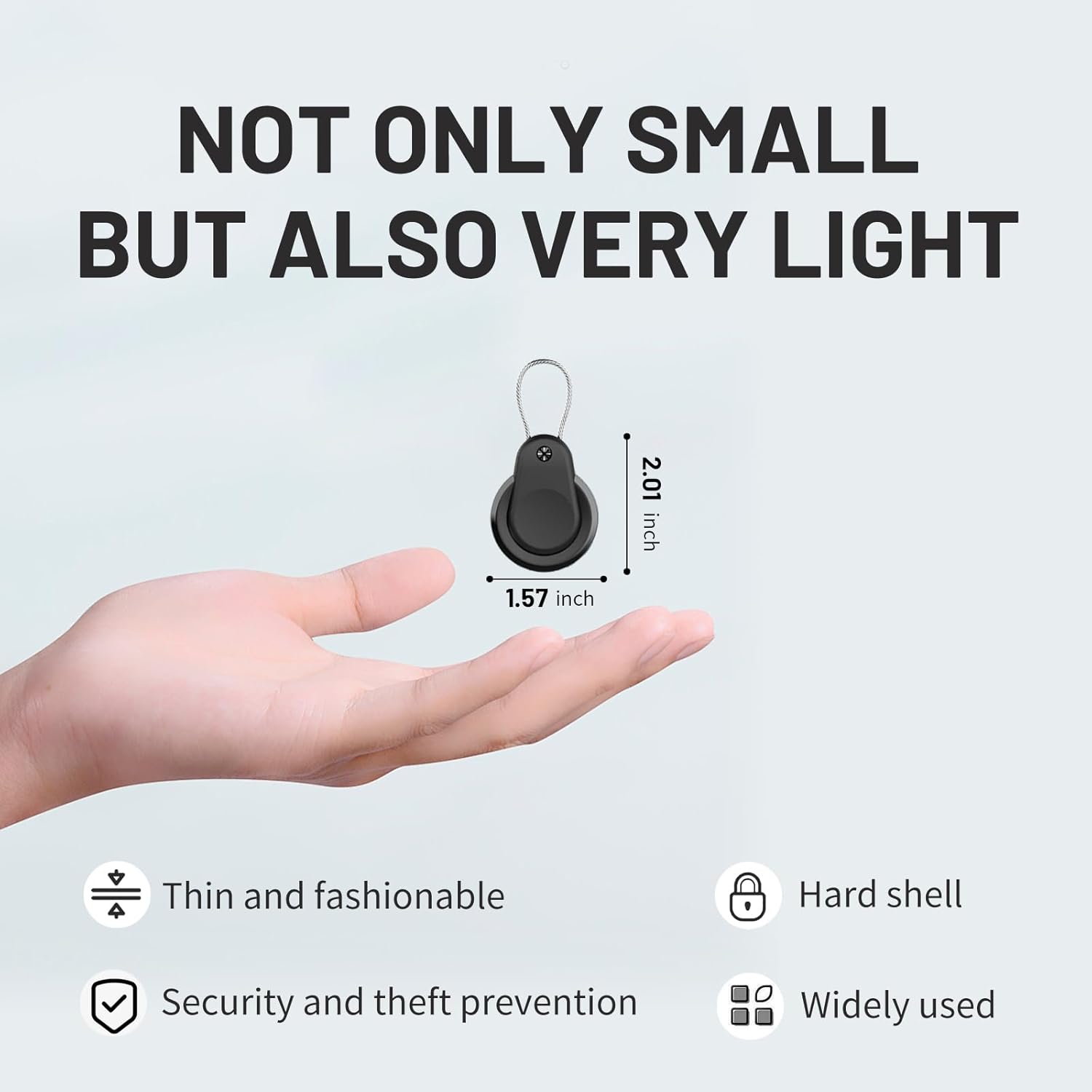 Thumbnail 2 de Waterproof AirTag Holder 4-Pack Lock Case 🔑