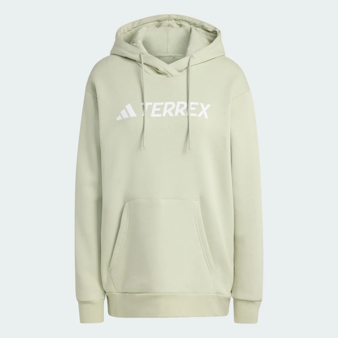 Detalle de Adidas Terrex Sudadera Multi Large Logo Verde