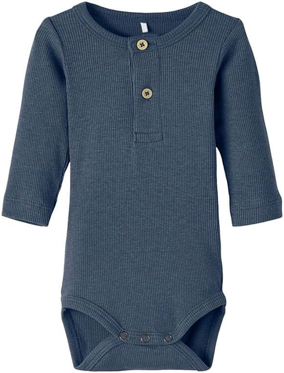 Detalle de NAME IT Baby Jungen Nbmkab Ls Body Noos Langarmbody – 1er Pack