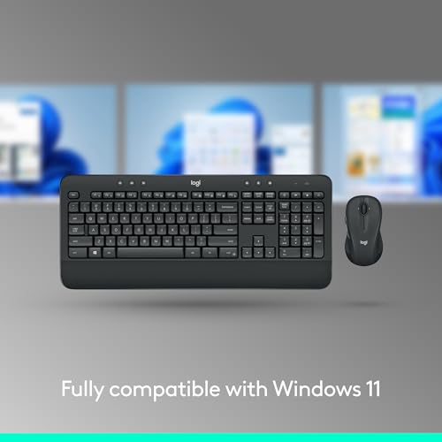 Thumbnail 4 de Logitech MK540 Full Size Advanced Wireless Keyboard and Mouse Combo