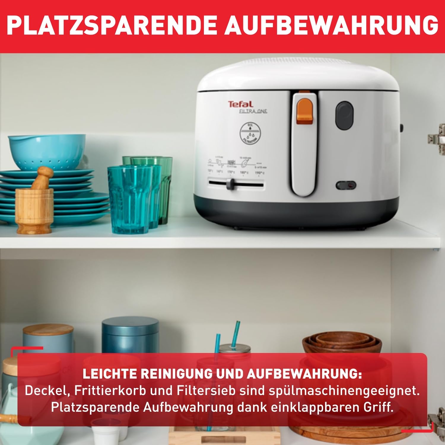 Thumbnail 1 de Tefal Fritteuse mit Ölfilter 150–190°C 🍟