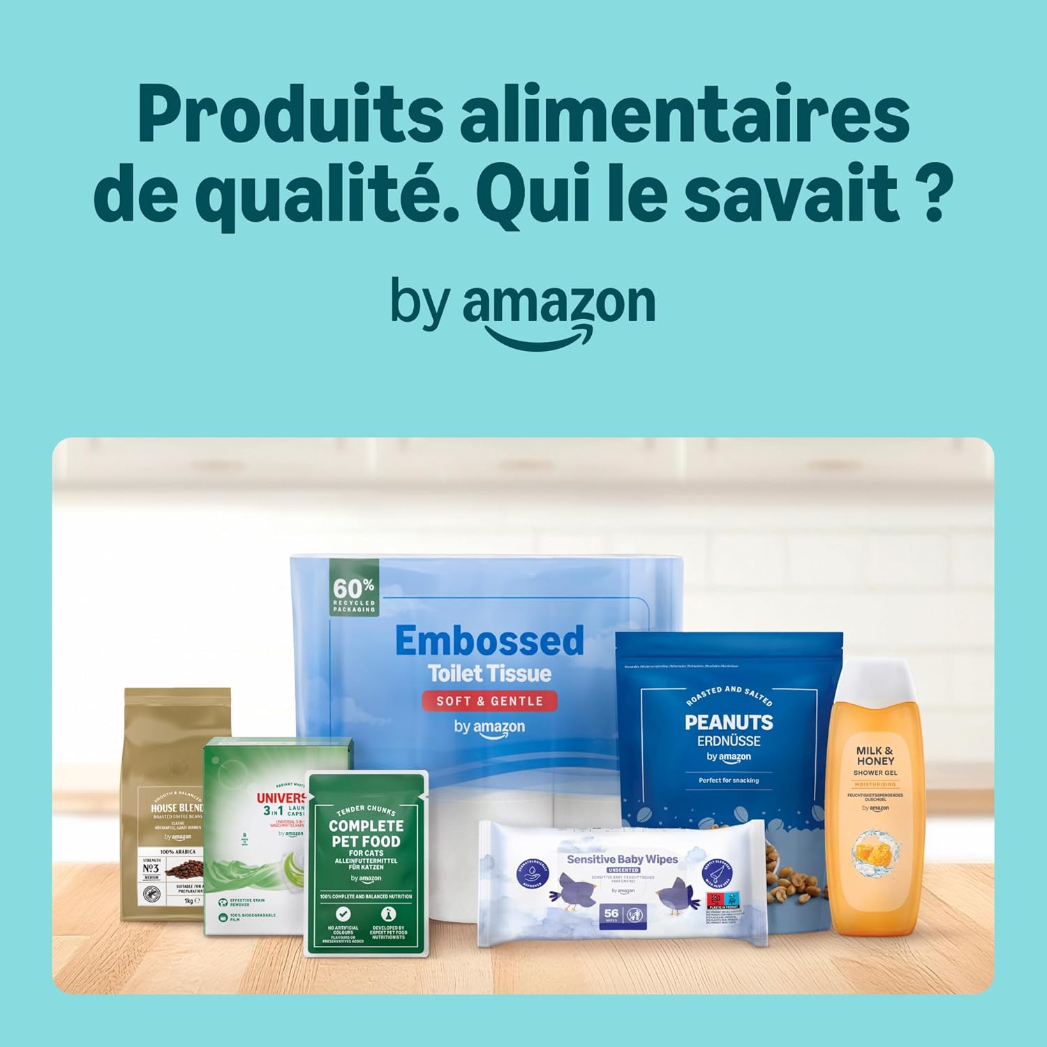 Thumbnail 6 de by Amazon Gel douche Sport 3-en-1 pour homme (Recharge) — 2 x 1 000 ml