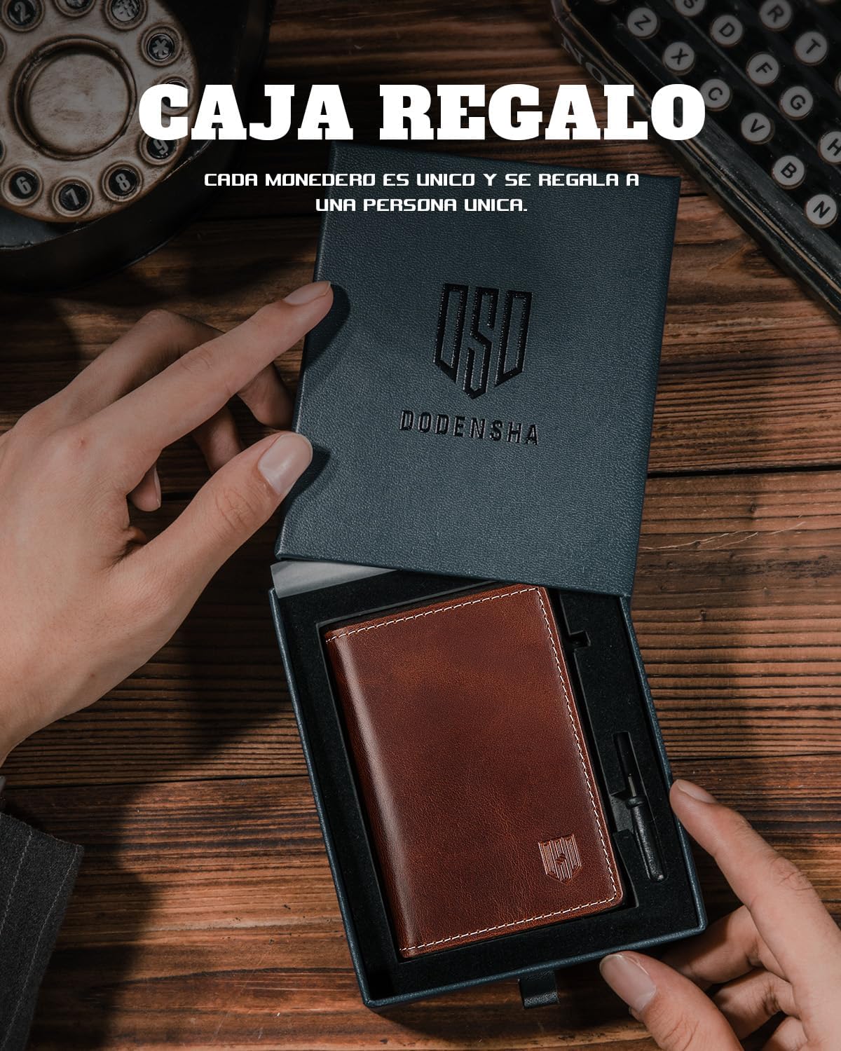 Thumbnail 7 de DODENSHA MagSnap Cartera Slim para Hombre con RFID y Monedas 😊