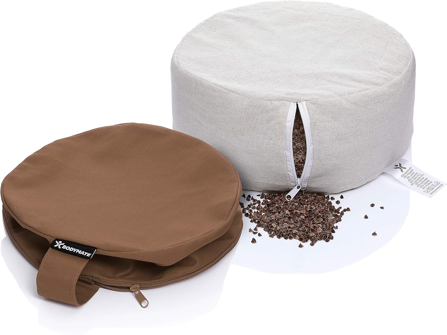 Detalle 1 de BODYMATE Coussin de yoga rond 31 cm