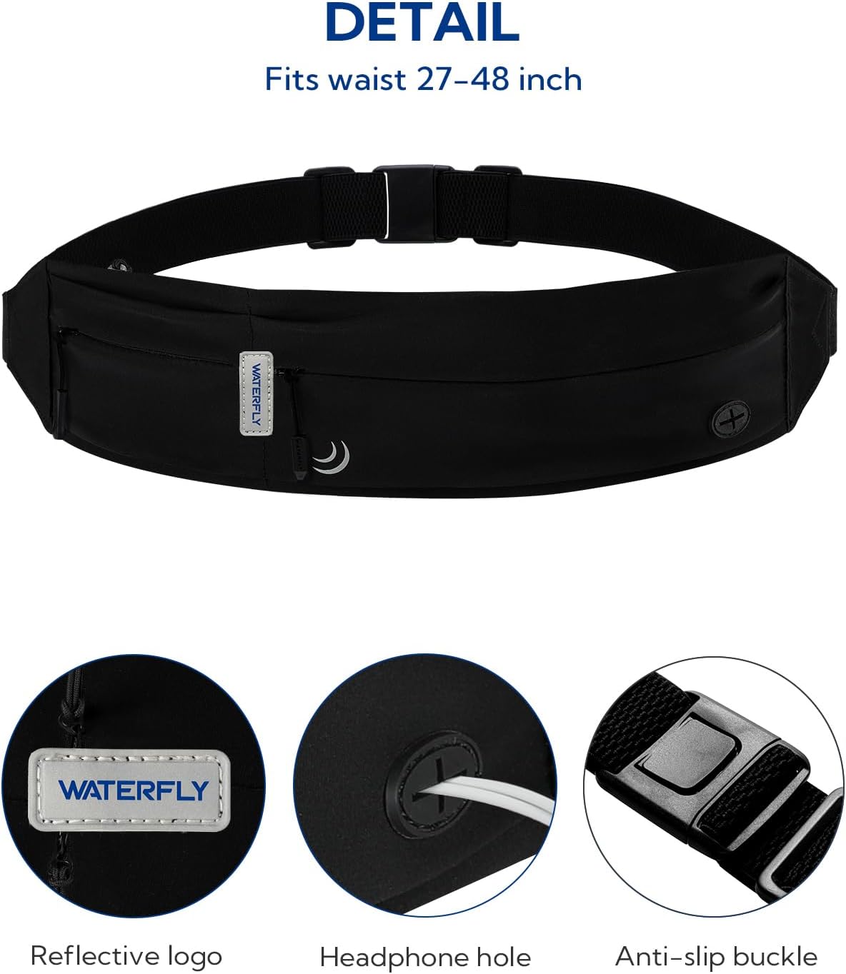 Thumbnail 4 de Waterfly Running Belt Slim waist pack for runners
