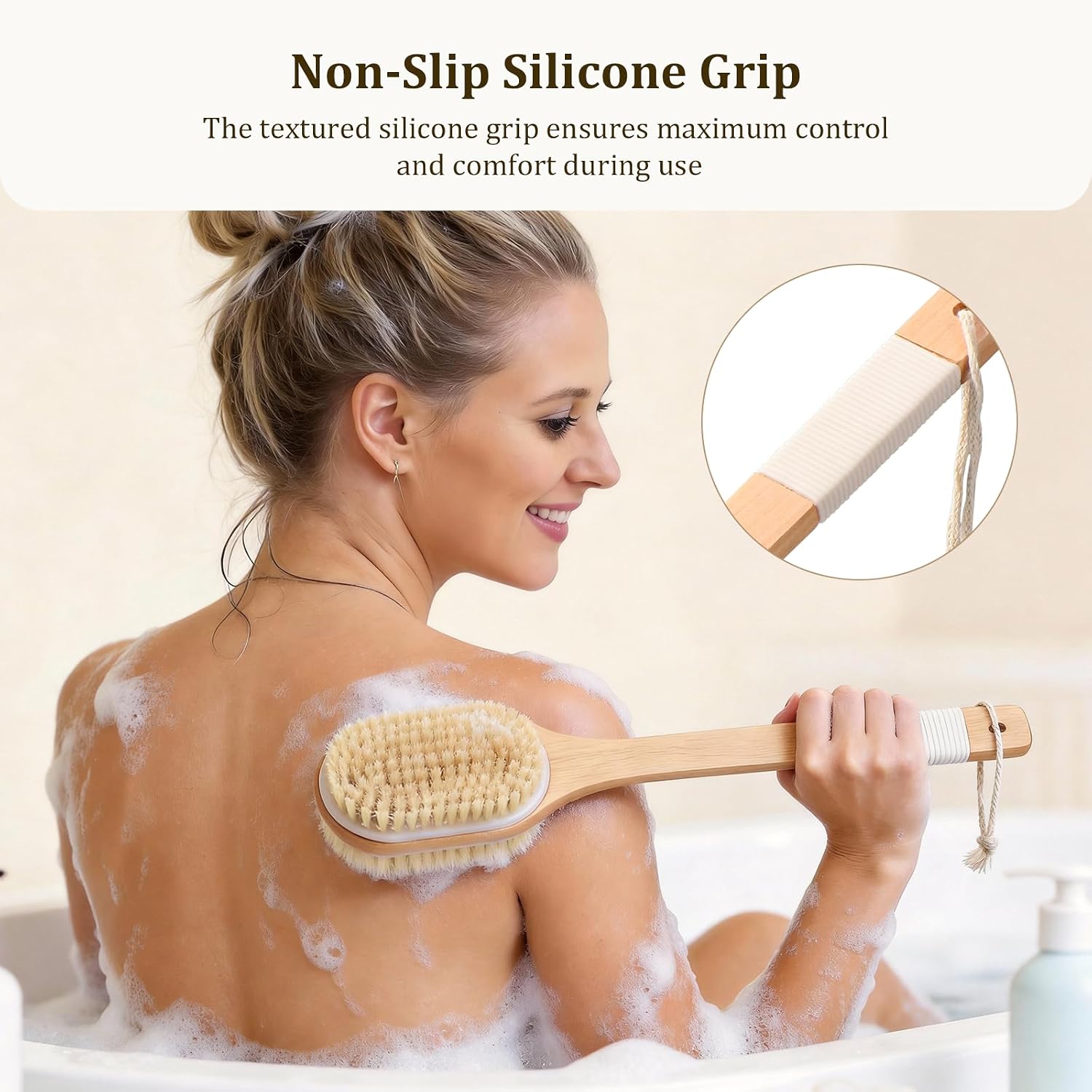 Thumbnail 4 de Back Scrubber 43cm Long Handle