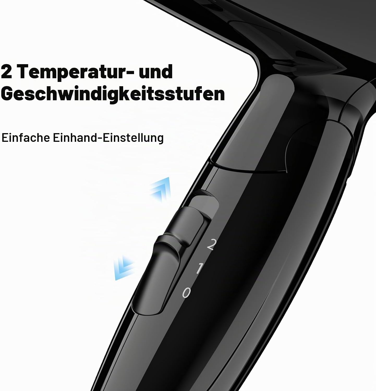 Thumbnail 2 de YASHE Klappbarer Mini Haartrockner 1200 W