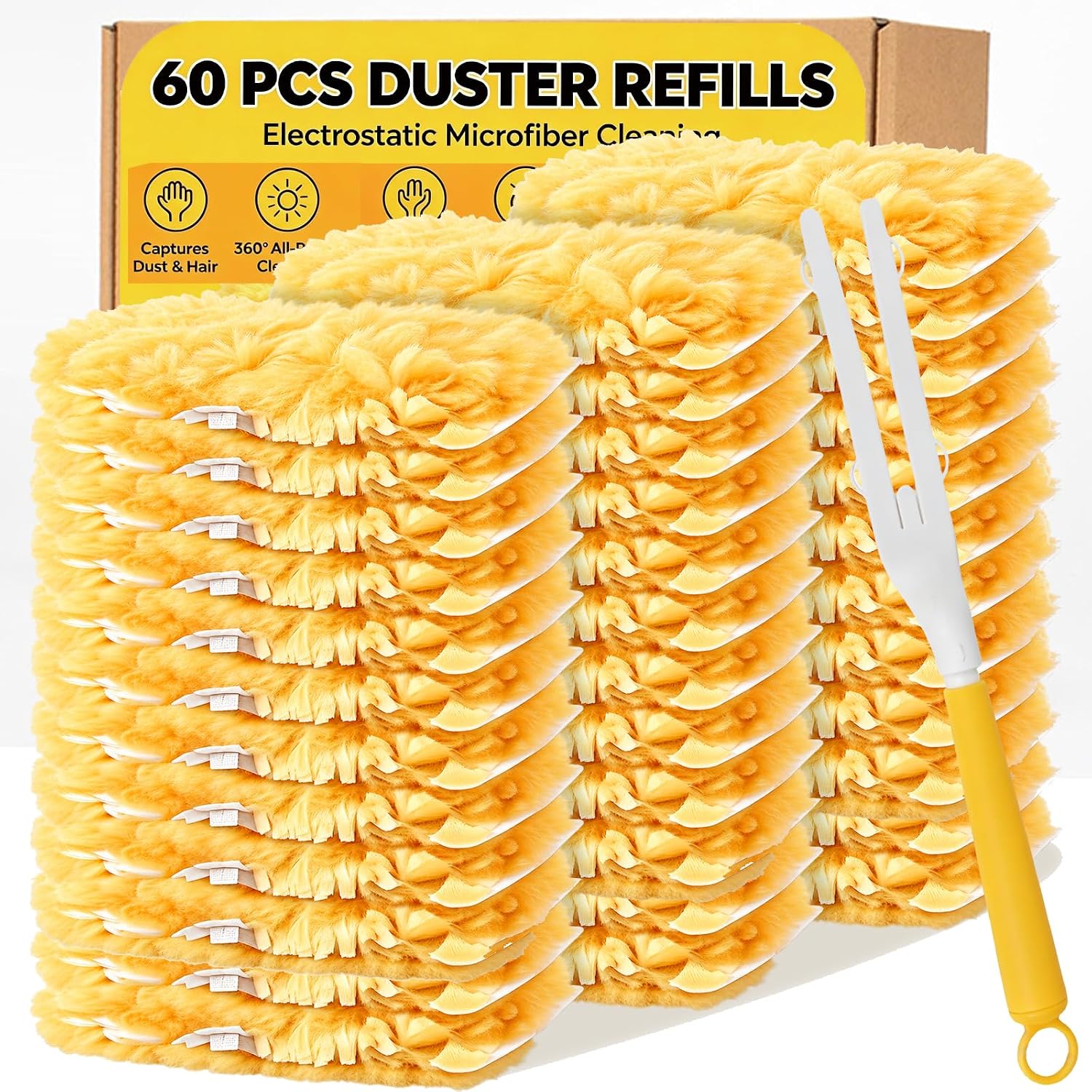 Detalle de Duster Refills, 60 Count