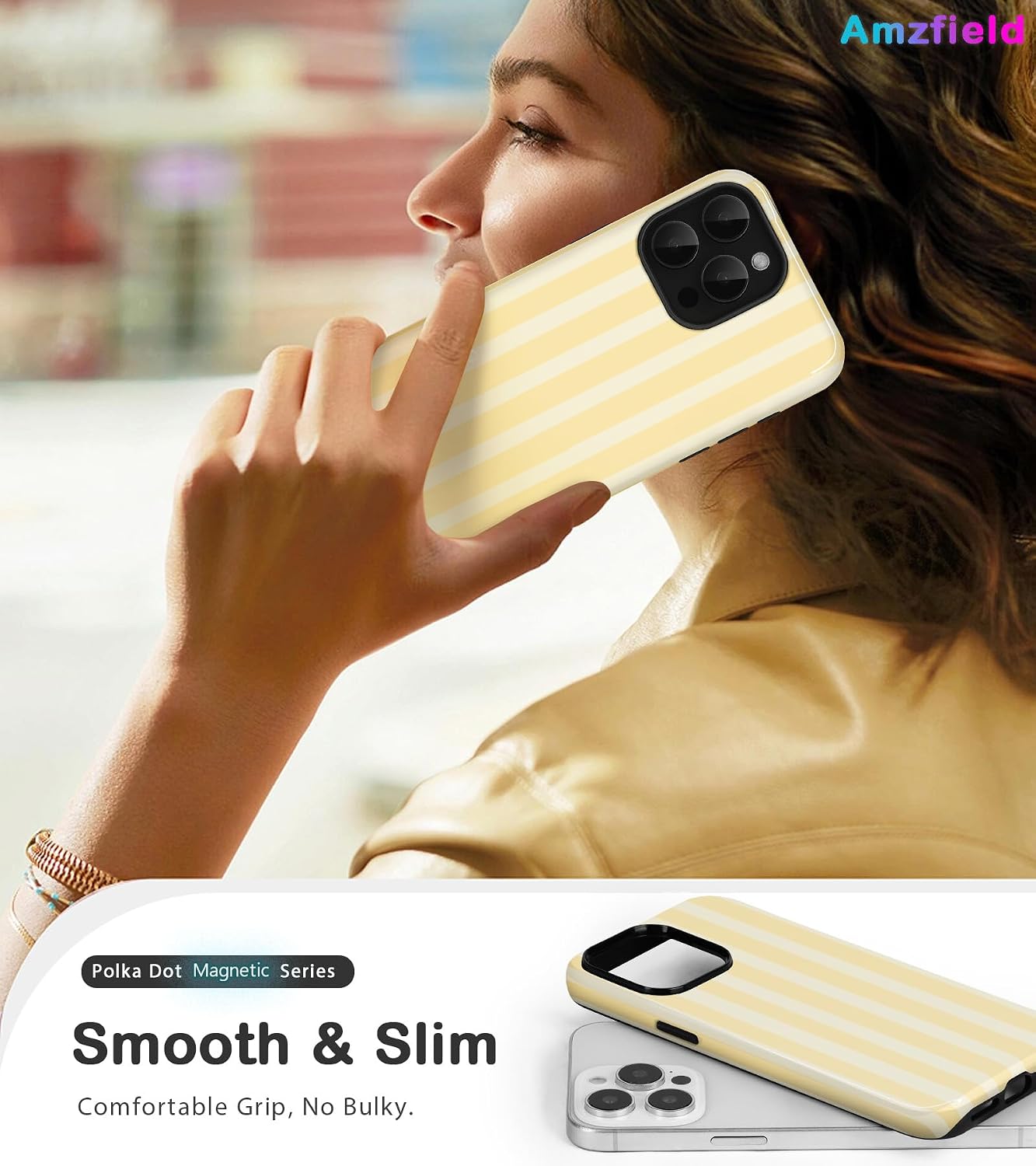 Detalle 2 de Amzfield iPhone 15 Pro case, 6.1-inch
