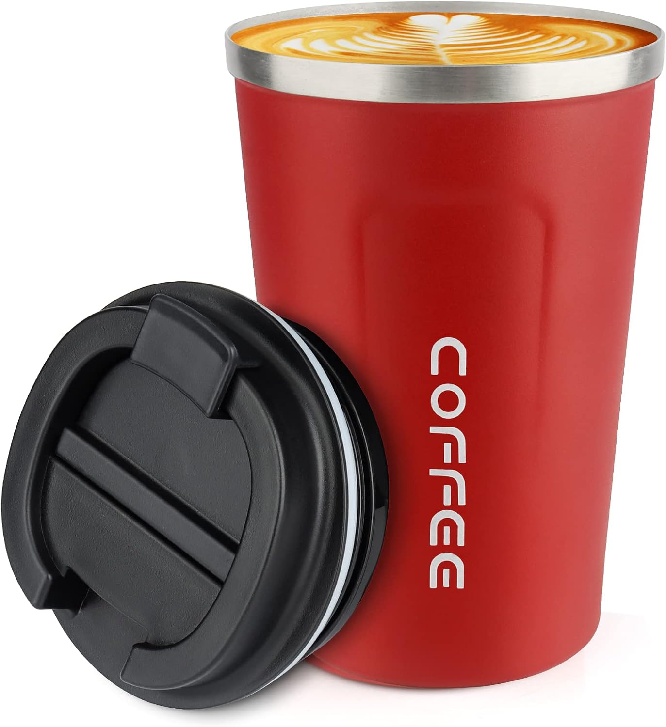 Detalle de CS COSDDI Stainless Steel Coffee Mug 12 oz