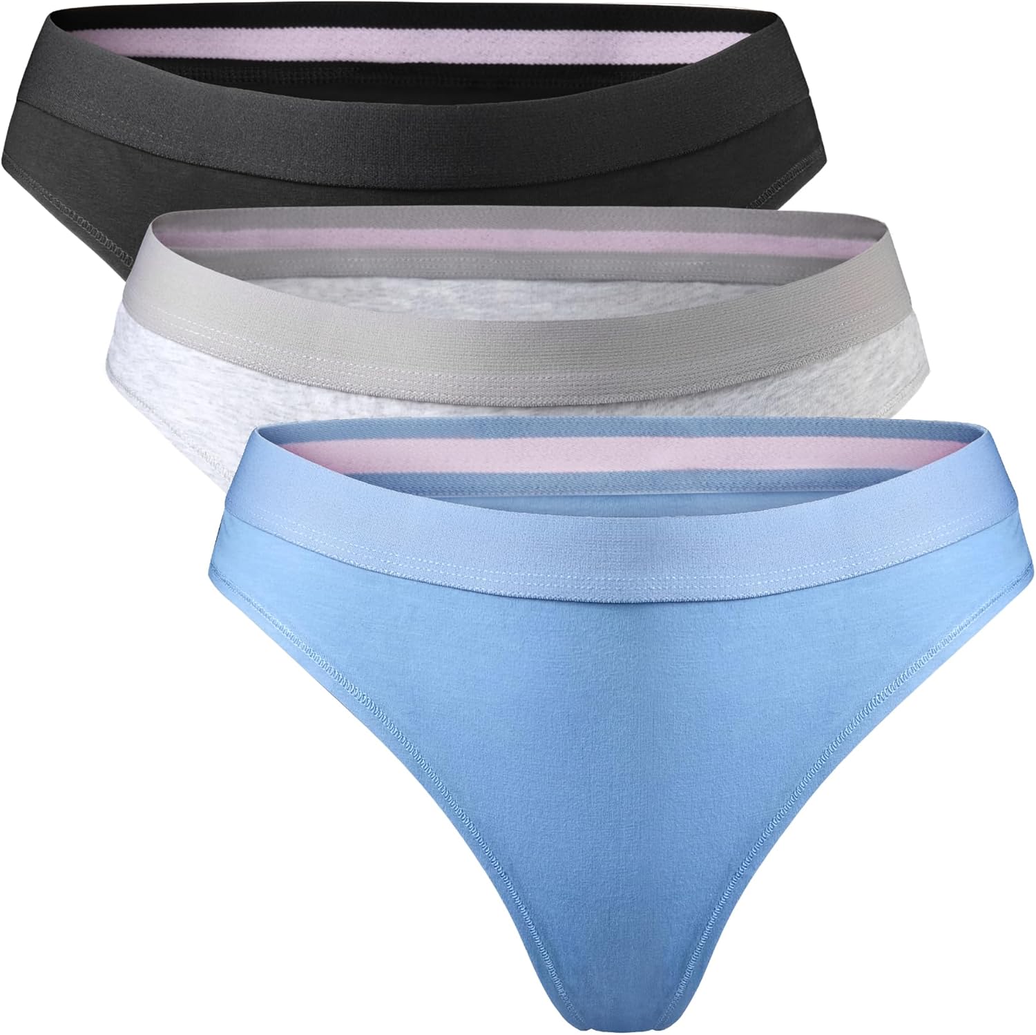 Thumbnail 6 de DANISH ENDURANCE 3 Paia Tanga Donna in Cotone Biologico – Intimo sportivo a vita bassa
