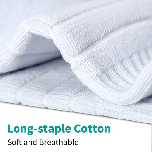 Detalle de Coskefy Running Socks Thick Cushion Ankle – Anti‑Blister Cotton Trainer Socks (6 Pairs)