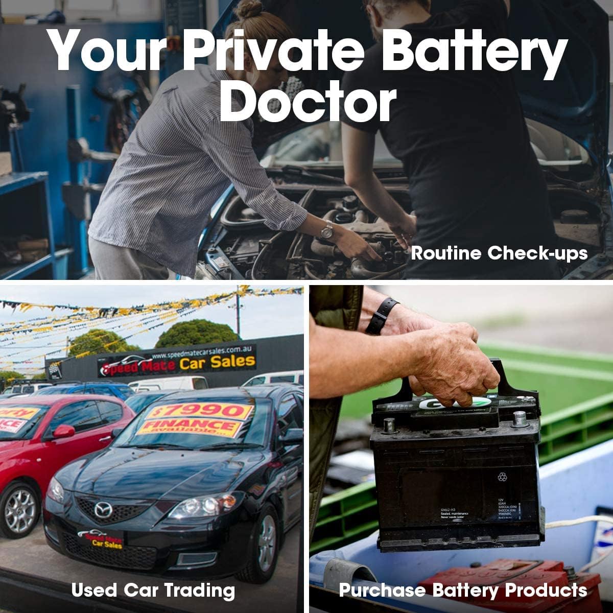 Thumbnail 3 de TOPDON BT100-A 12V Batterietester