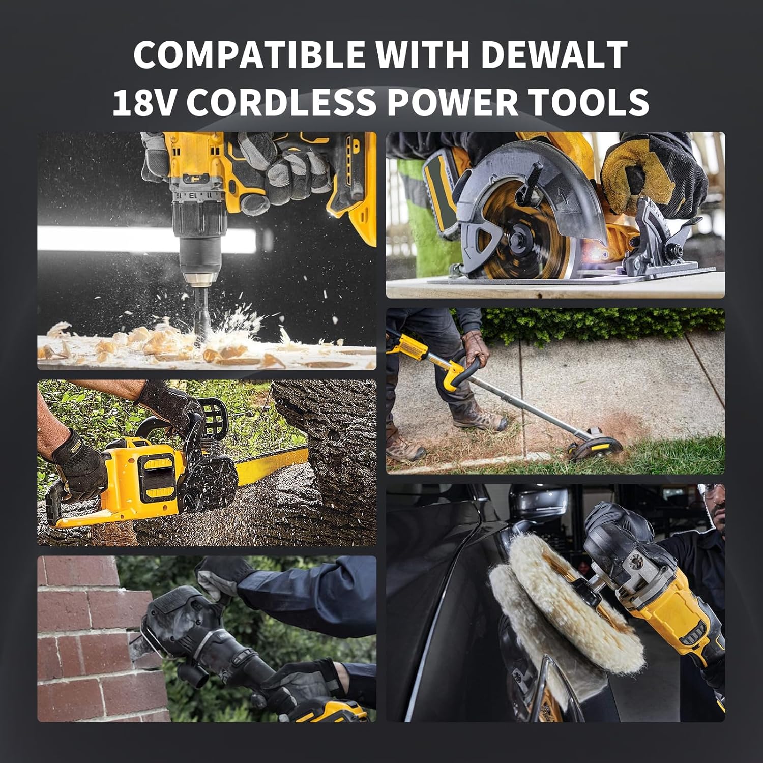 Thumbnail 6 de Dewalt 18V 5500mAh Replacement Battery 2-Pack